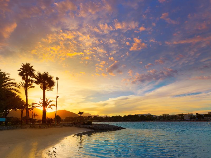 <p>tramonto, Minorca</p>