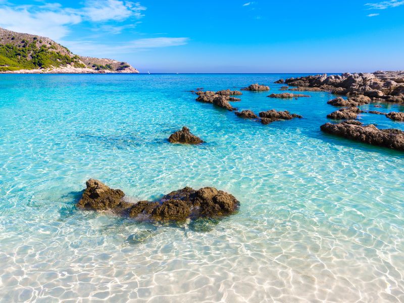 <p>acqua cristallina, Minorca</p>